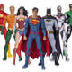 Illustration for article titled Toy Time Plays With DC Icons Justice League Rebirth Action Figures